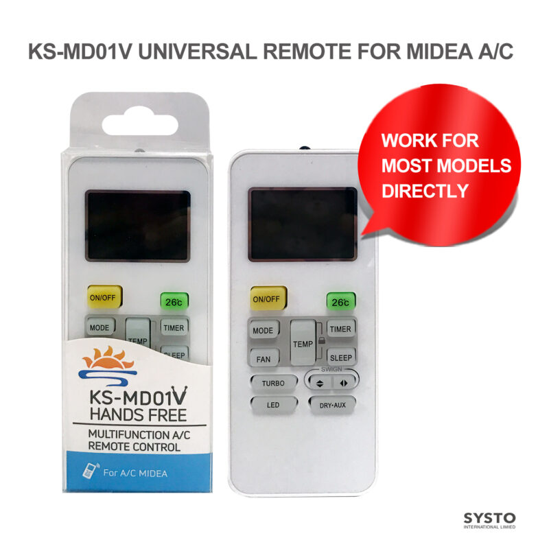 KS-MD01V P020073 Replace A/C Remote For MI-DEA air conditioner