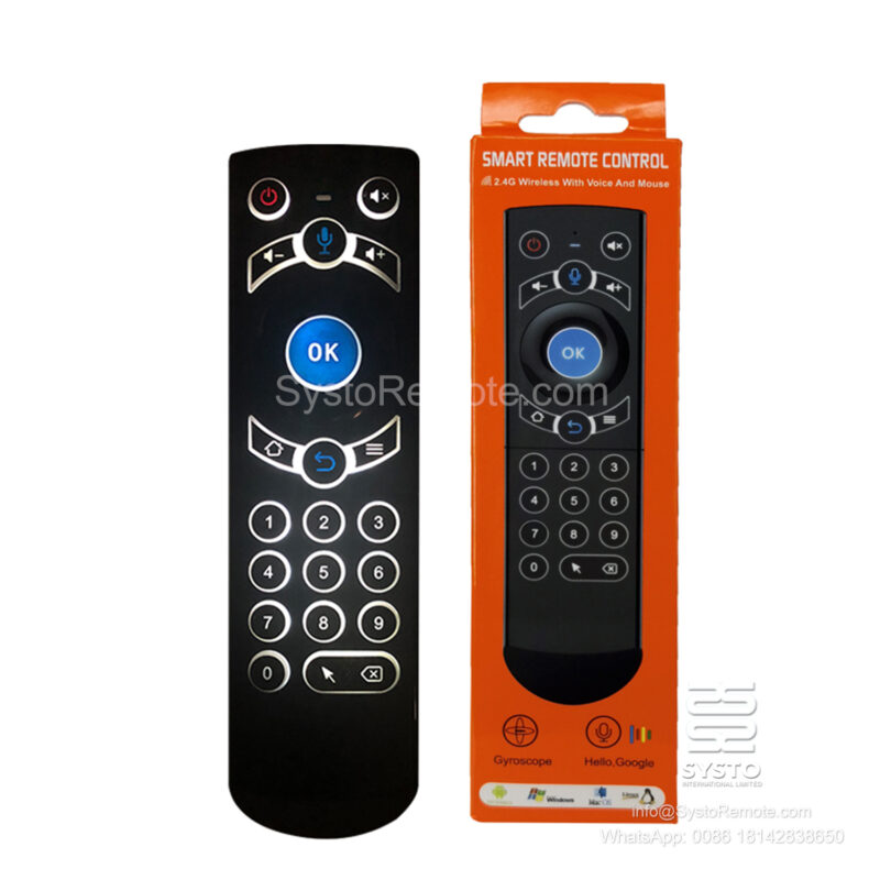 Universal 2.4GHz RF Radio Frequency Remote P019238 For Android TV