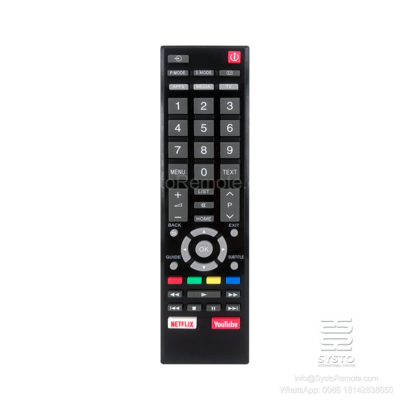 Universal IR Infrared Remote Control P019802 For TOSHI-BA TV