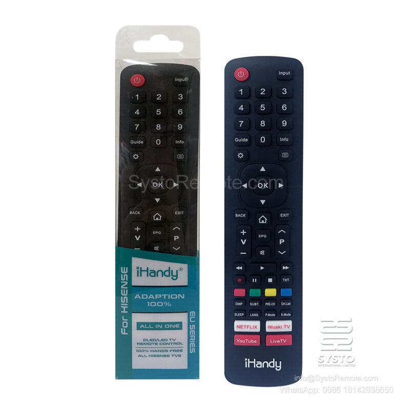 Universal IR Infrared Remote P020193 For HI-SENSE TV