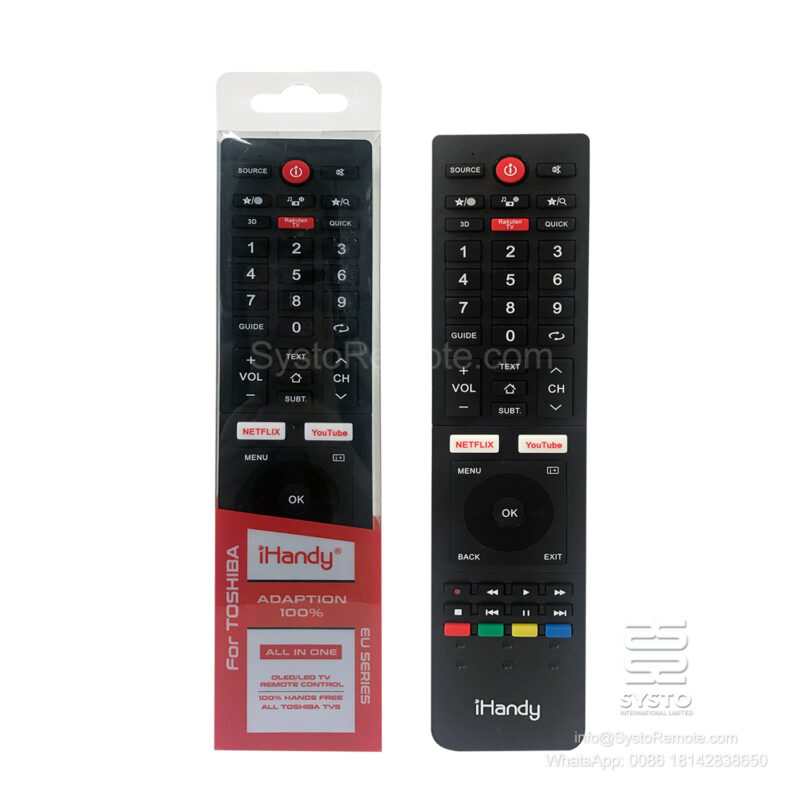 Universal IR Infrared Remote P020196 For TOSHI-BA TV