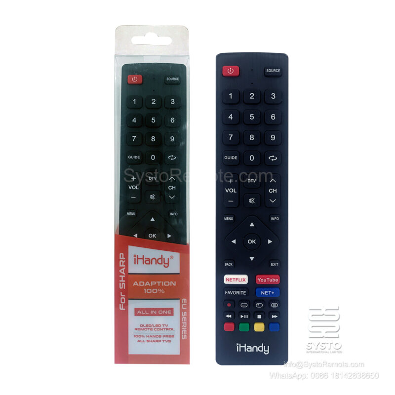 Universal IR Infrared Remote P020197 For SH-ARP TV