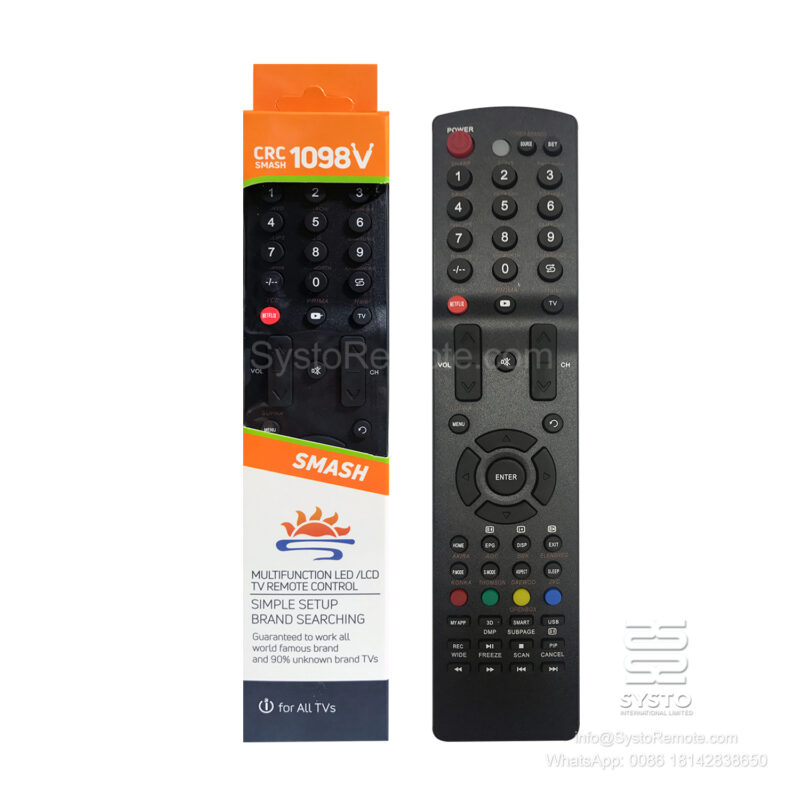 TV all in 1 IR Infrared Remote P020271 For main TV television