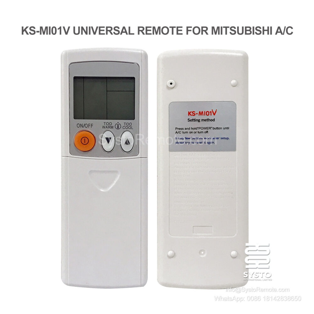 Brand in 1 IR Infrared Remote P020422 For MITSU-BISHI AC air conditioner - Image 7