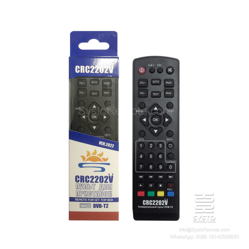 Universal IR infrared remote P020703 For TV SET-TOP BOX