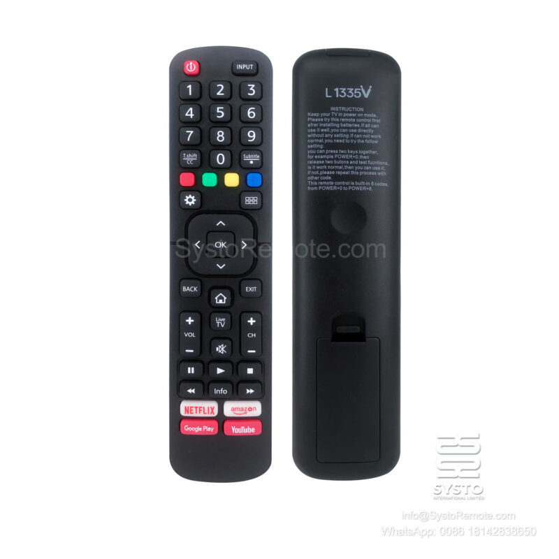 Universal IR Infrared Remote ControlP019801 For HI-SENSE TV