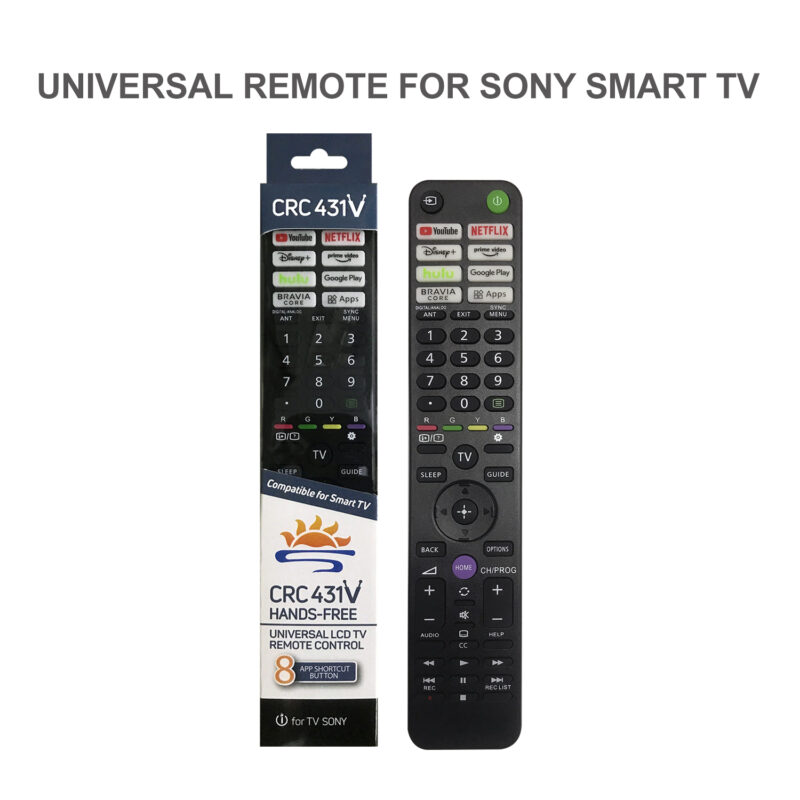 CRC431V Universal IR Infrared Remote Control For SO-NY TV